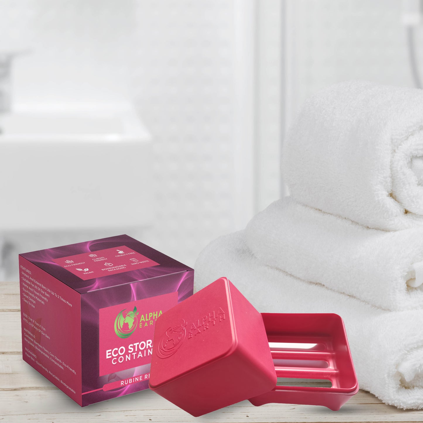 Eco storage containers blue