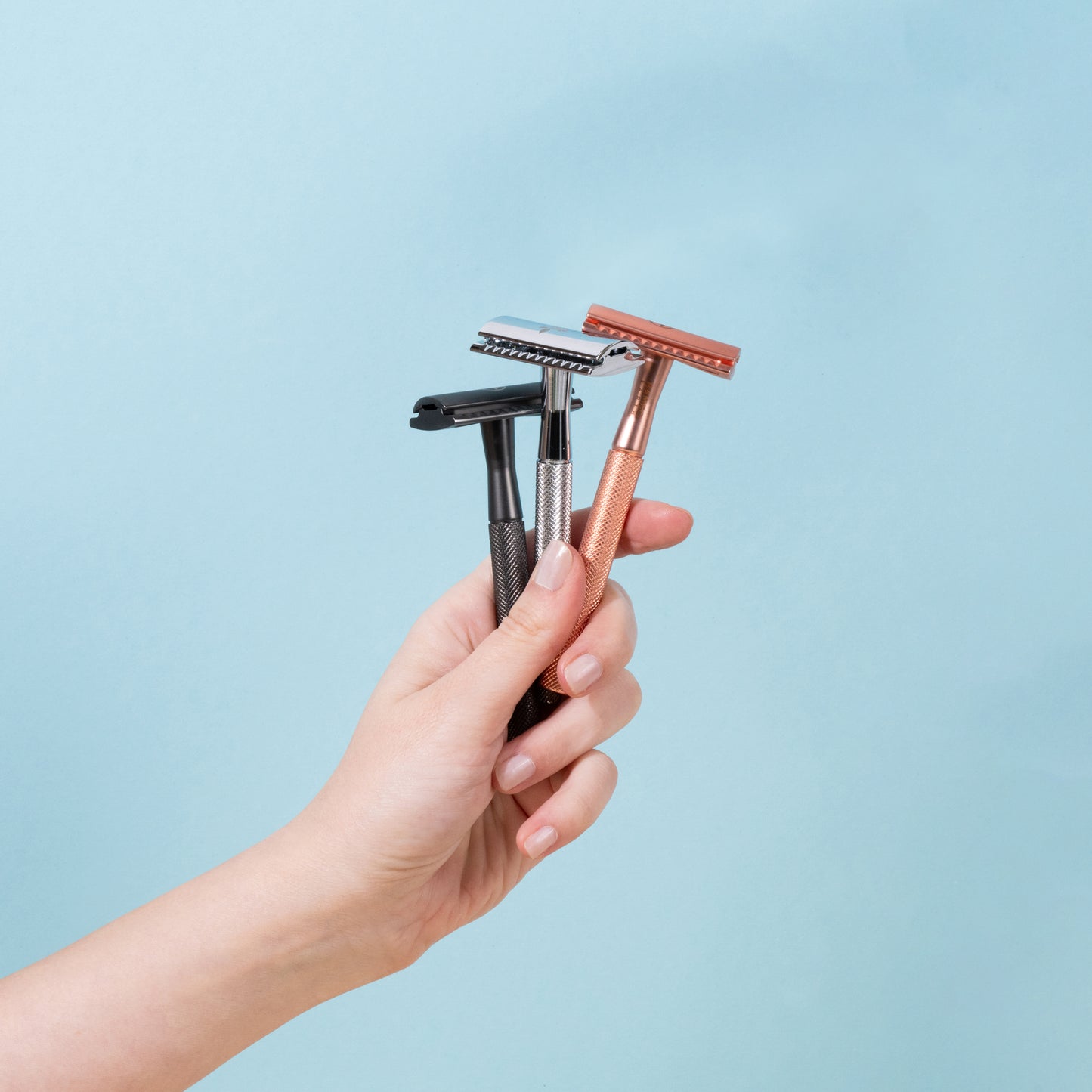 Safety Razor Silver Bundle