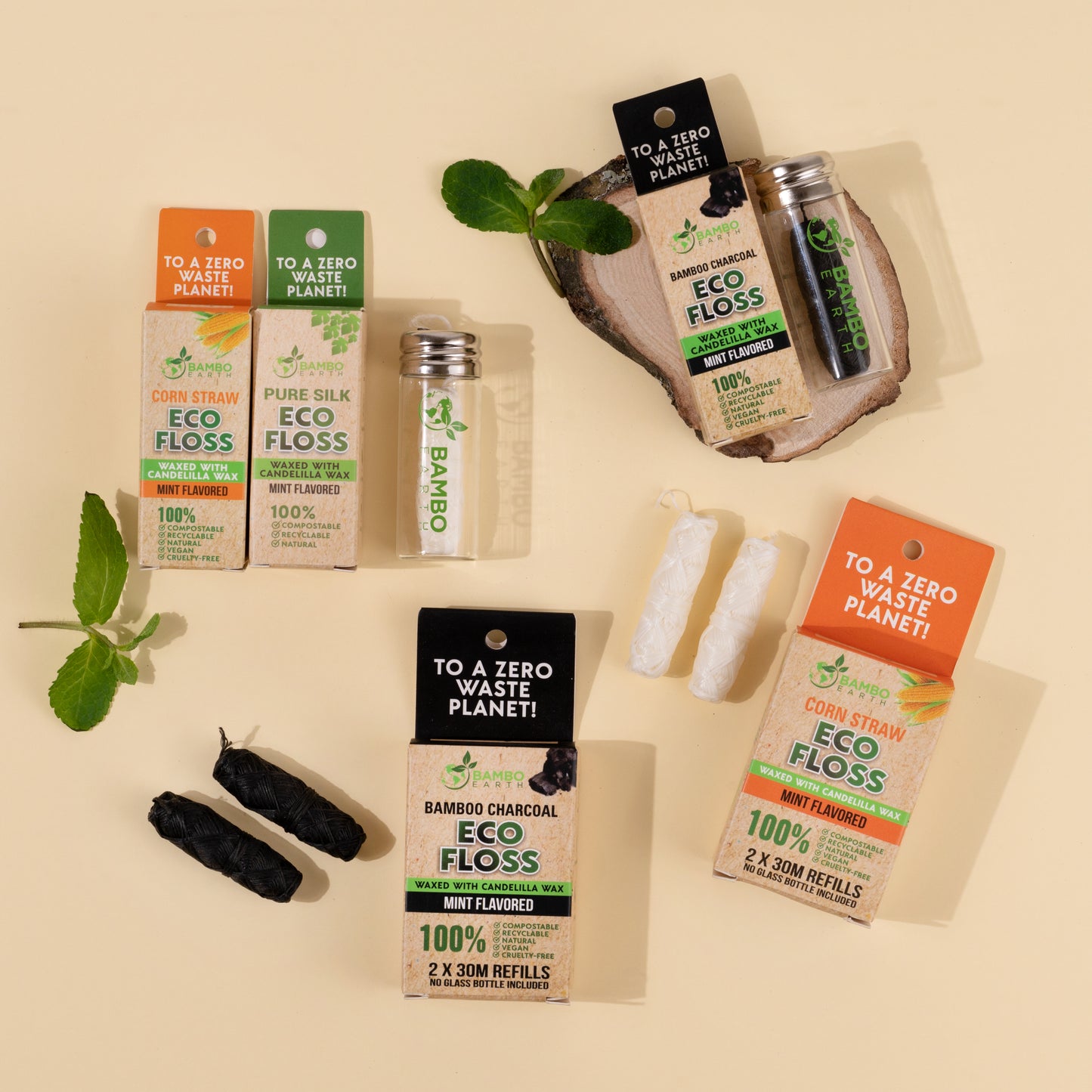 Charcoal Floss Refills Pack