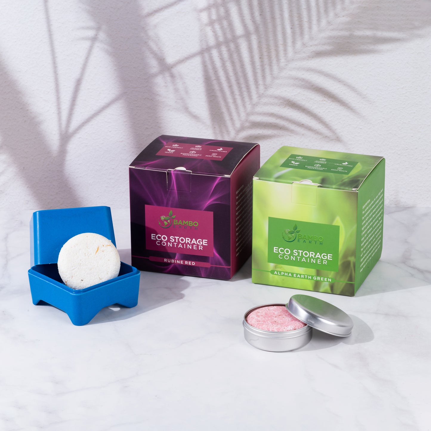 Eco storage containers red