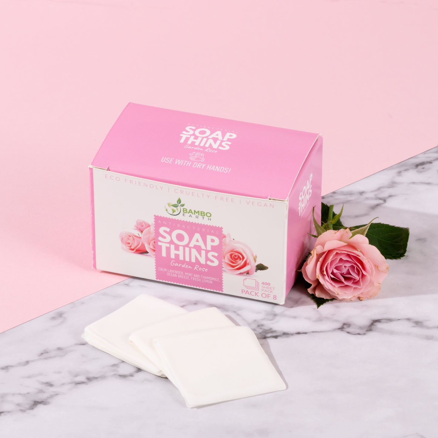 Soap Thins Rose
