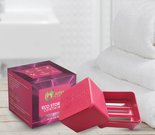 Eco storage containers red